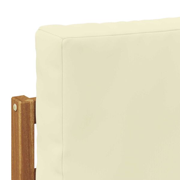 vidaXL Ensemble de canap&eacute;s d'ext&eacute;rieur 3 pcs Naturel et Cr&egrave;me