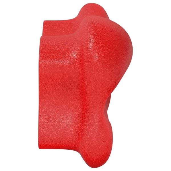 vidaXL Pr&eacute;hension d'escalade 12 pcs Rouge 100 x 67 x 43 mm PP