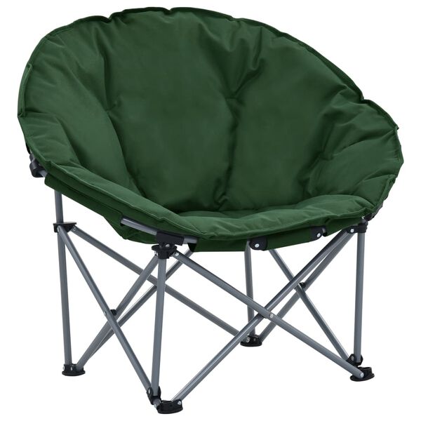 vidaXL Chaises lune pliables lot de 2 Vert