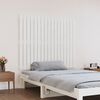 vidaXL Tête de lit murale Blanc 108x3x90 cm Bois massif de pin