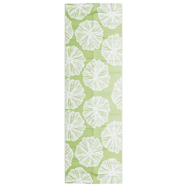 vidaXL Tapis d'ext&eacute;rieur ARAKIL vert 80x250 cm PP