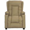 vidaXL Fauteuil Cappuccino Similicuir