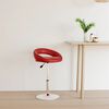 vidaXL Tabouret de bar Rouge bordeaux Similicuir