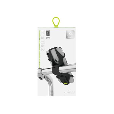 BoneCollection Support pour smartphone Bike Tie 2 Noir