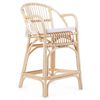 CHILDHOME Chaise junior avec coussin Montana Rotin