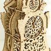 WOODEN CITY Kit de maquette Bois Horloge magique
