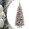 vidaXL Sapin de No&euml;l artificiel Blanc 120 cm