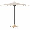 vidaXL Pied de parasol Bois Clair 45 x 45 x 31,5 cm