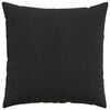 vidaXL Coussins de canapé 2 pcs Noir 80 x 80 cm