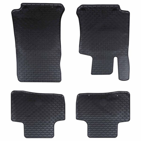 vidaXL Tapis de voiture 4 pcs Noir adapt&eacute; pour GLC 2016-2022