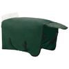 vidaXL Couverture &Eacute;quine Vert fonc&eacute; complet 155 cm Fleece polaire