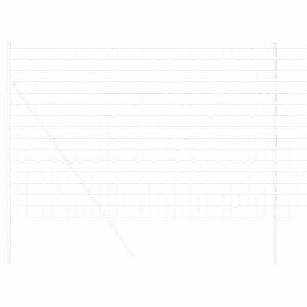 vidaXL Clôture Euro Argent 1.5 x 10 m