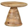 vidaXL Table d'appoint Ø50x40 cm bois de manguier massif