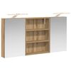 vidaXL Ensemble de Meubles de Salle de Bain 3 pc 100 x 10,5 x 50 cm