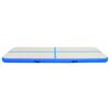 vidaXL Tapis gonflable de gymnastique avec pompe 300x100x20cm PVC Bleu