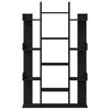 vidaXL Biblioth&egrave;que Ch&ecirc;ne noir 86 x 25,5 x 140 cm Bois d'ing&eacute;nierie