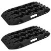 vidaXL Planche de traction 2 pc Noir 57,5x30,5x5,5 cm Nylon renforc&eacute;