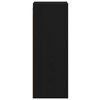 vidaXL Armoire suspendue avec stockage Ch&ecirc;ne noir 20 x 29,5 x 80 cm