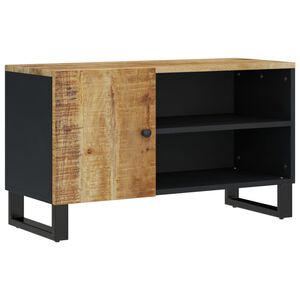 vidaXL Meuble TV 80x33x46 cm bois de manguier et d'ing&eacute;nierie
