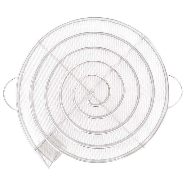 vidaXL G&eacute;n&eacute;rateur de fum&eacute;e froide rond 33,5 cm acier inoxydable