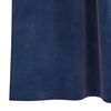 vidaXL Rideaux occultants 2 pcs Bleu fonc&eacute; 140 x 260 cm Velours