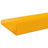 vidaXL &Eacute;tag&egrave;re flottante 2 pcs Jaune moutarde 30 x 9 x 2,5 cm Acier