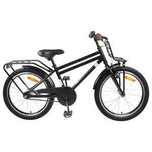 vidaXL V&eacute;lo pour Enfants 18 Pouces pour les 5-7 ans Noir