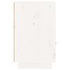 vidaXL Tables de chevet 2 pcs Blanc 40x34x55 cm Bois de pin massif