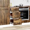 vidaXL Armoire de cuisine Lucca ch&ecirc;ne fum&eacute; bois ing&eacute;nierie