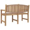 vidaXL Banc de jardin 149,5x60x90 cm bois de teck solide