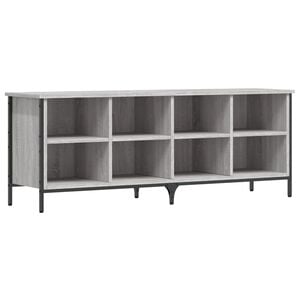 vidaXL Armoire &agrave; chaussures sonoma gris 131x35x50 cm bois d'ing&eacute;nierie