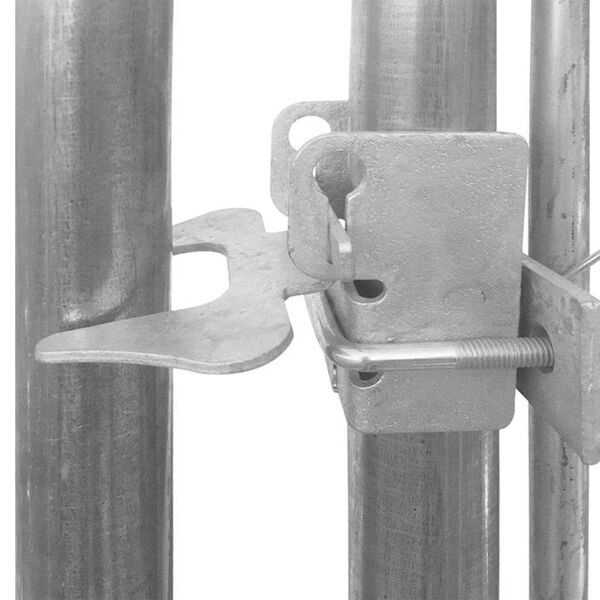 vidaXL Chenil ext&eacute;rieur avec toit pour chiens 760x190x225 cm