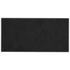 vidaXL T&ecirc;te de lit murale 12 pcs Noir Velours