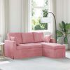 vidaXL Canap&eacute; Rose Dimensions globales: 178 x 134 x 80 cm (l x P x H)