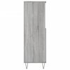 vidaXL Buffet haut Sonoma gris 60x36x110 cm Bois d'ingénierie