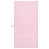 vidaXL Serviettes de sport 2 pcs Rose 100 x 50 cm