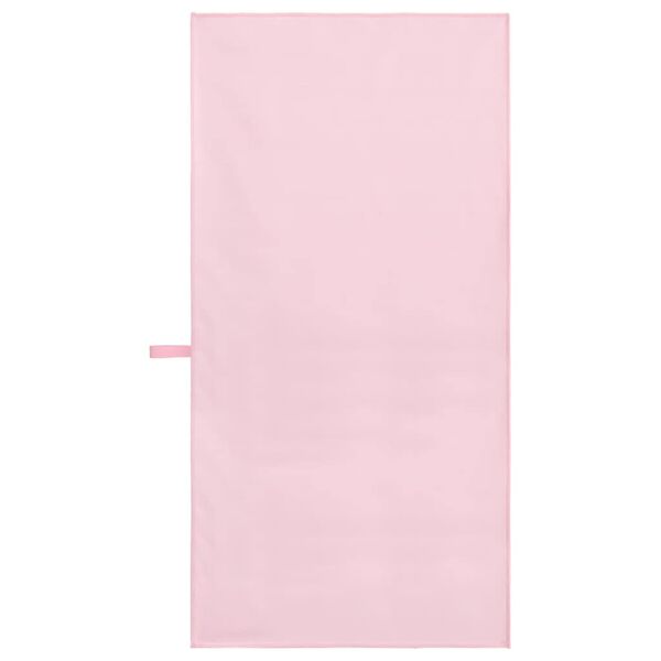 vidaXL Serviettes de sport 2 pcs Rose 100 x 50 cm