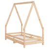 vidaXL Cadre de lit pour enfant 70x140 cm bois de pin massif
