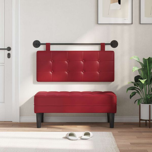 vidaXL T&ecirc;te de lit suspendue Montage mural Simili cuir