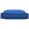 vidaXL Coussin pour assise de palette Bleu royal 70 x 70 x 12 cm