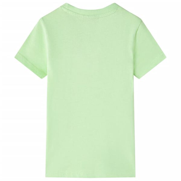 T-shirt pour enfants vert citron 116