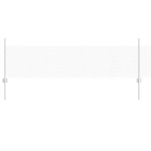 vidaXL Cl&ocirc;ture en fil soud&eacute; avec poteau 100 x 0,5 m (L x H)