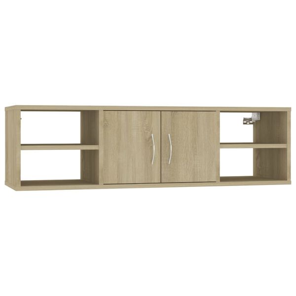 vidaXL Étagère murale Chêne sonoma 102x30x29 cm Bois d’ingénierie