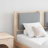 vidaXL Tête de lit Autre Marron 120 cm Bois massif en pin
