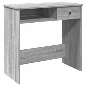 vidaXL Bureau sonoma gris 80x40x75 cm bois d'ing&eacute;nierie