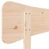 vidaXL T&ecirc;te de lit 140 cm bois massif de pin