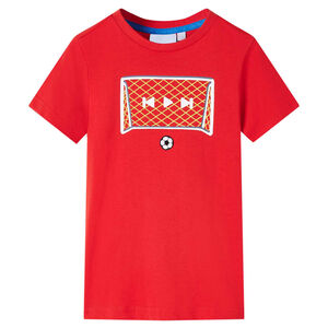 T-shirt pour enfants rouge 92