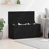 vidaXL Bo&icirc;te de Rangement avec stockage Ch&ecirc;ne noir 100 x 42 x 46 cm
