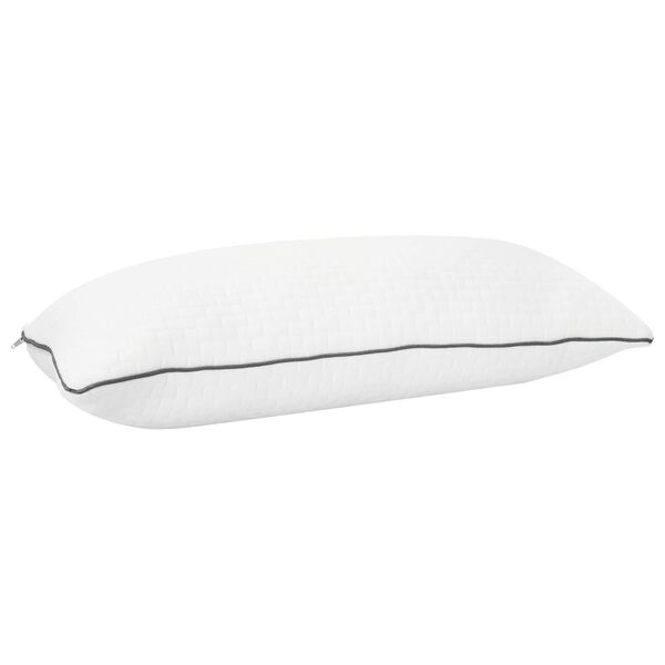 vidaXL Oreiller Shread Blanc 50 x 30 x 11 cm Mousse &agrave; m&eacute;moire de forme