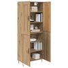 vidaXL Haut Armoire Ch&ecirc;ne artisanal 69,5 x 34 x 180 cm